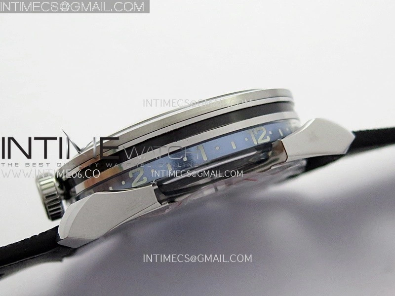 MB&F M.A.D.1.Blue SS K11F 1:1 Best Edition on Black Leather Strap Miyota 821A
